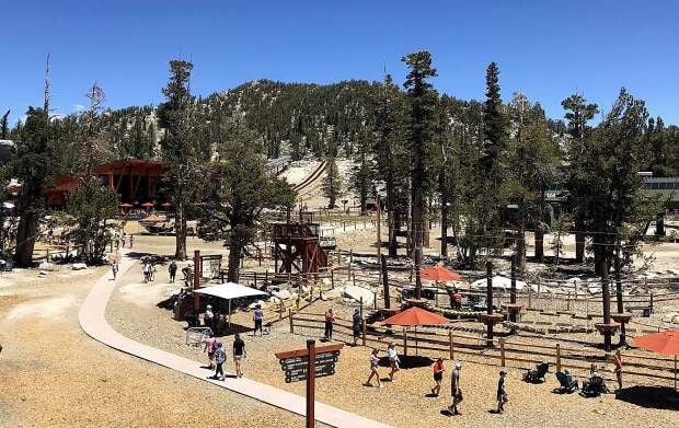 Lake Tahoe summer street