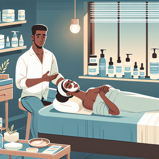 spa consultation between guest and therapist