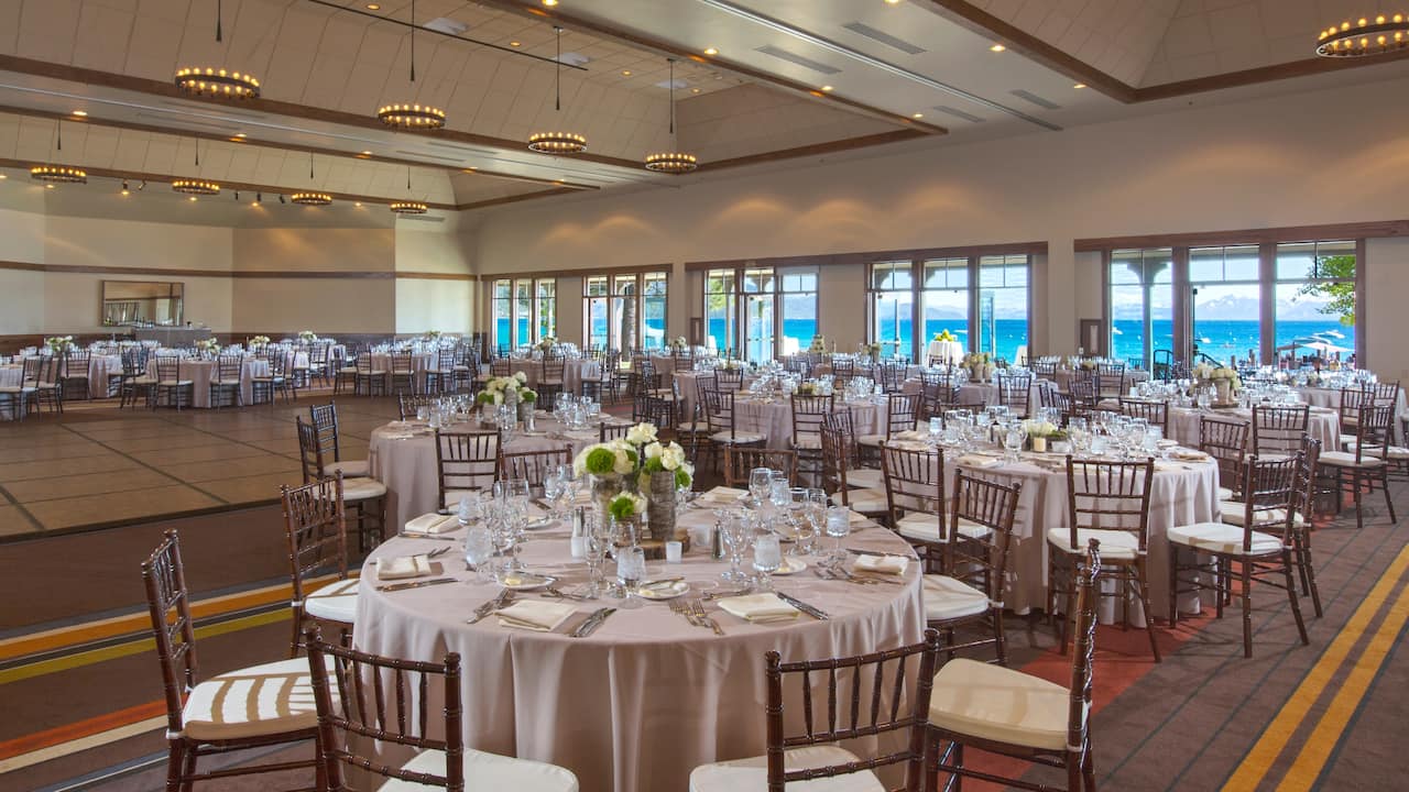 Hyatt Regency Lake Tahoe wedding