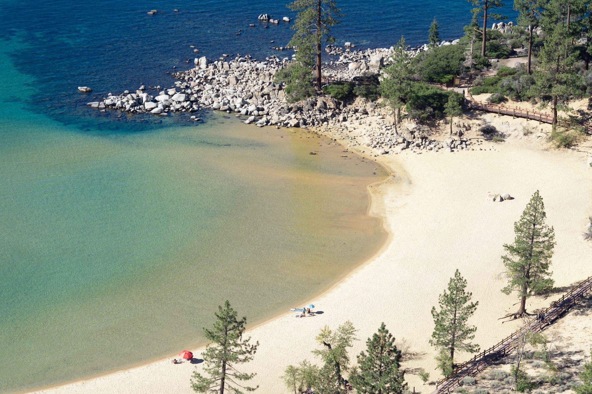 Sand Harbor Beach Lake Tahoe