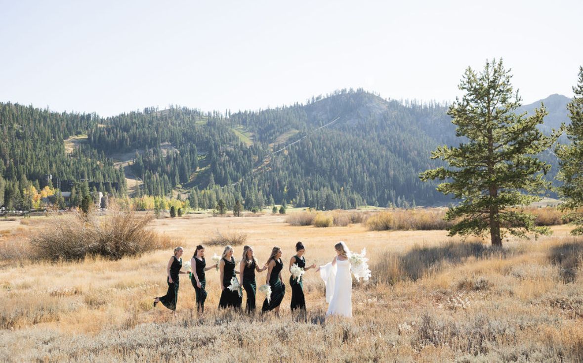Squaw Valley Lake Tahoe wedding