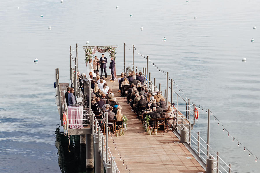 West Shore Cafe and Inn Lake Tahoe wedding