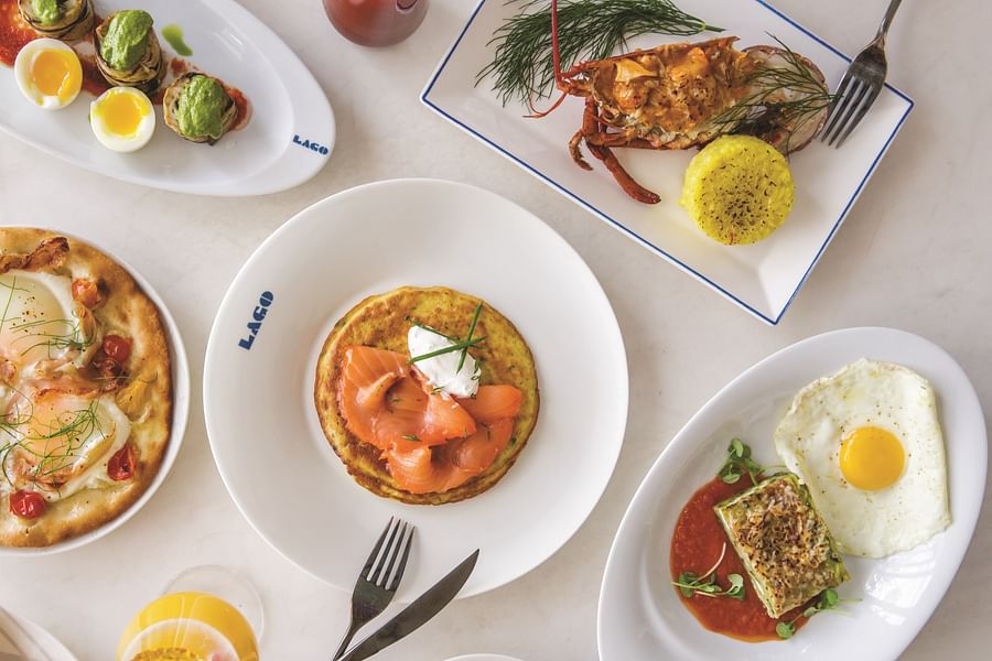 luxury breakfast platter