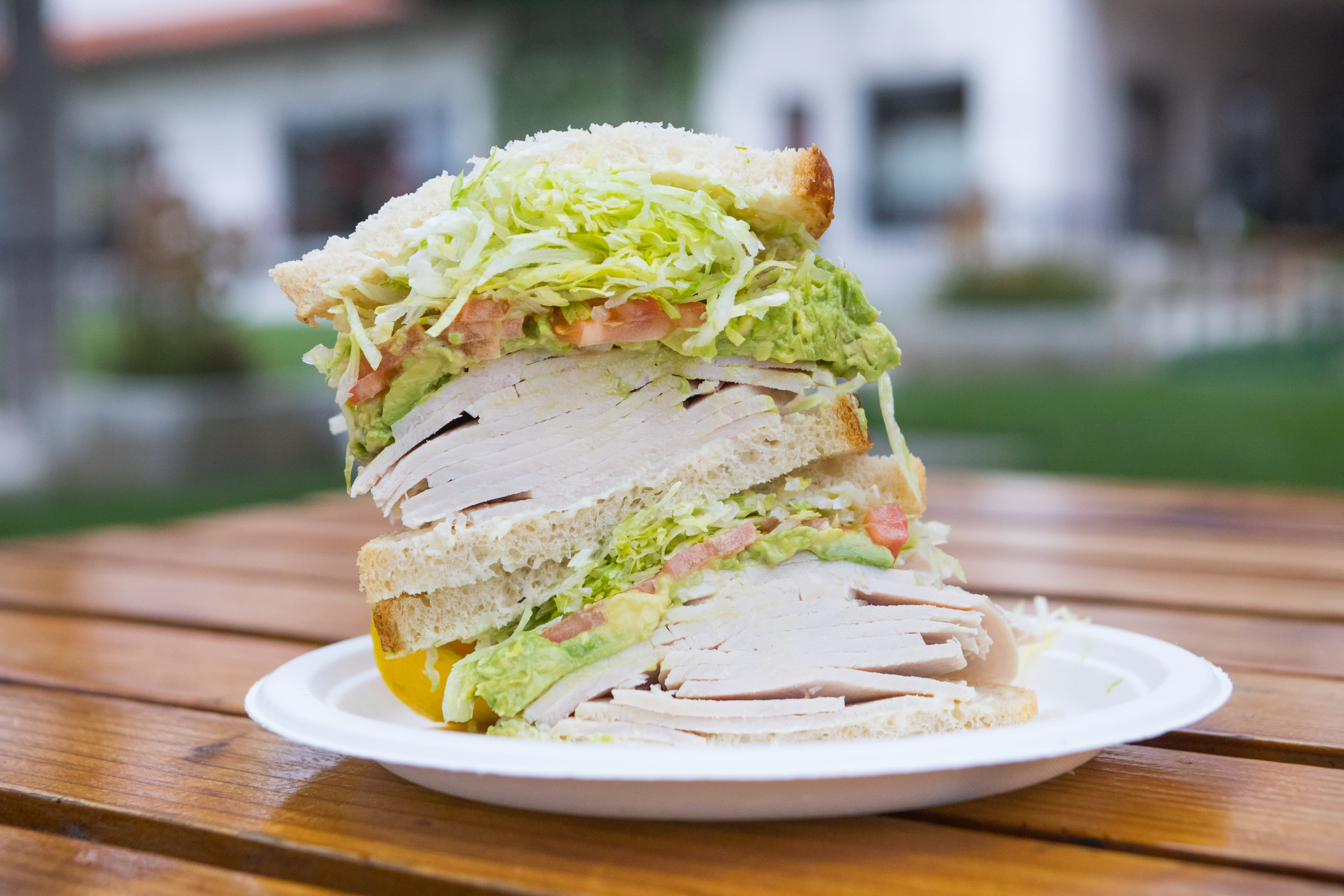 Tahoe Turkey Club Sandwich