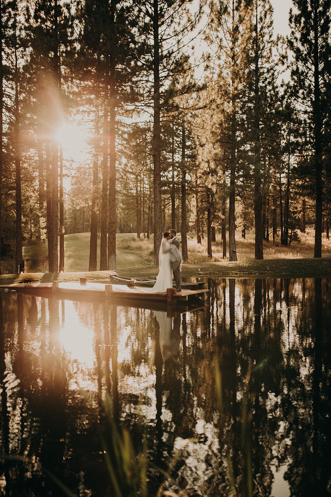 Enchanted Forest Clearing Lake Tahoe Wedding