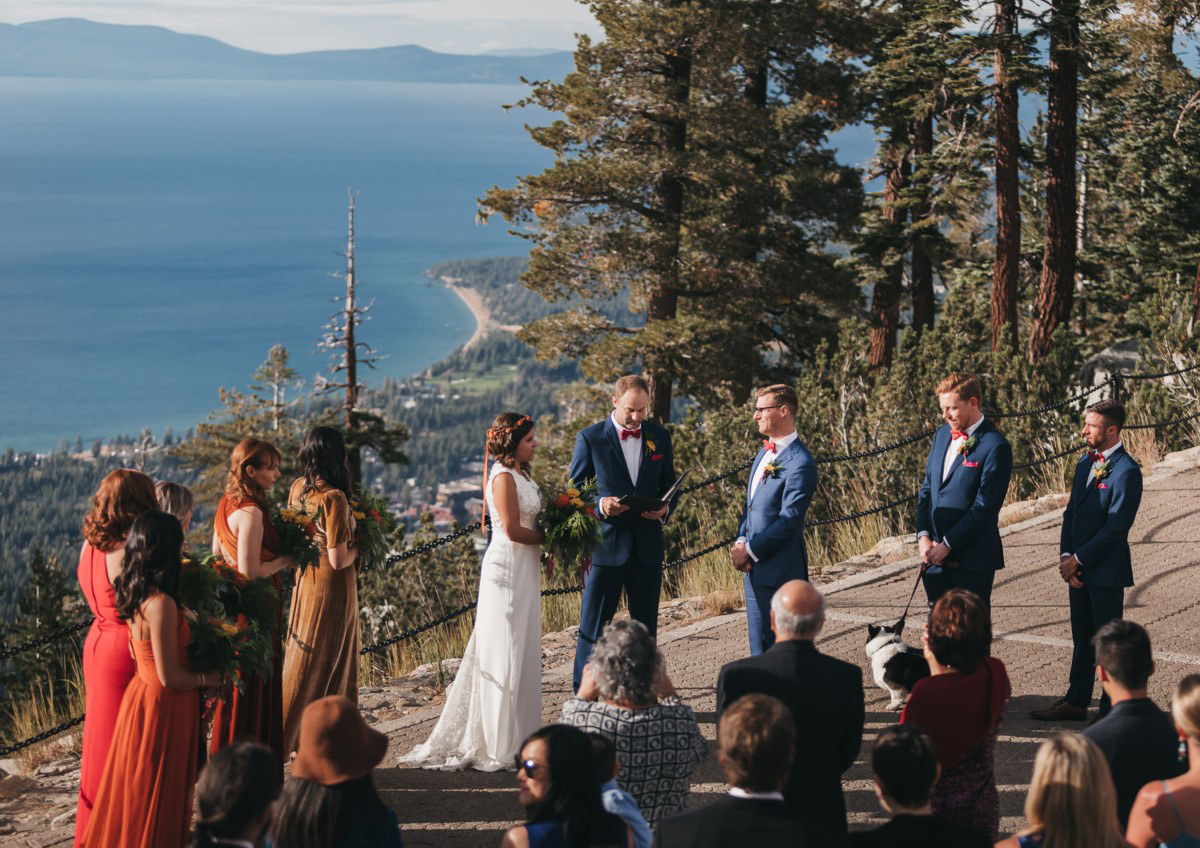 Pine Cone Resort Lake Tahoe Wedding