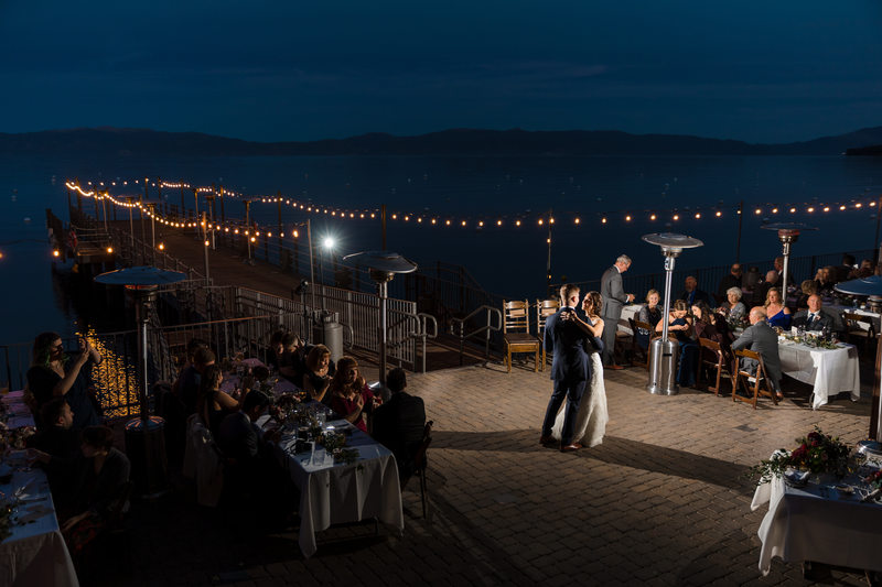 West Shore Cafe and Inn wedding