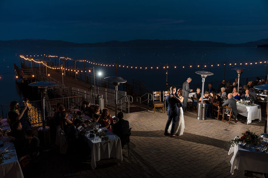 West Shore Cafe and Inn wedding