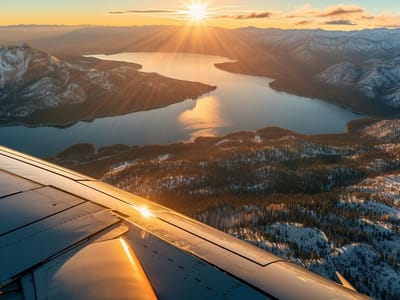 Getting There is Half the Fun: A Guide to Flights to Lake Tahoe and the Journey There