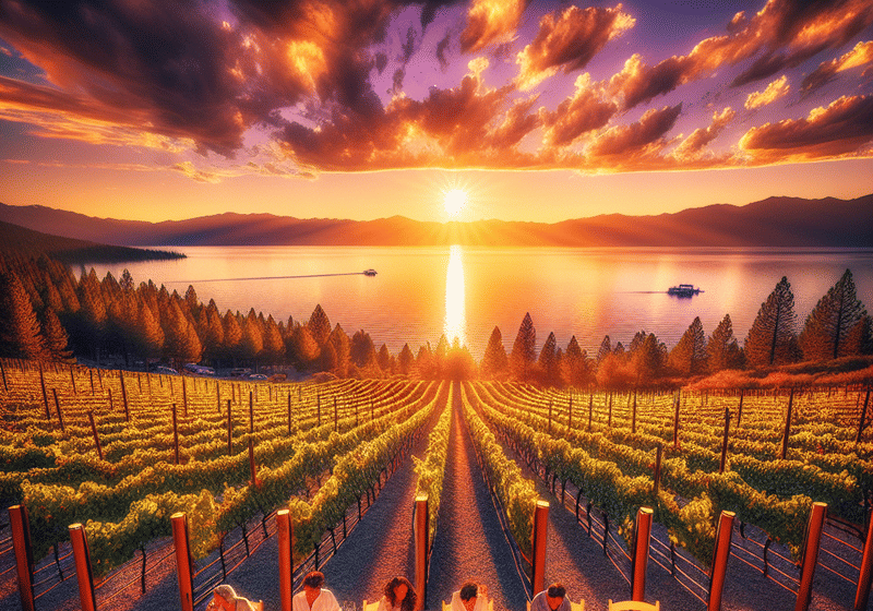 The Tastes of Tahoe: Pairing Local Wines with Scenic Views at Lake Tahoe's Top Vineyards
