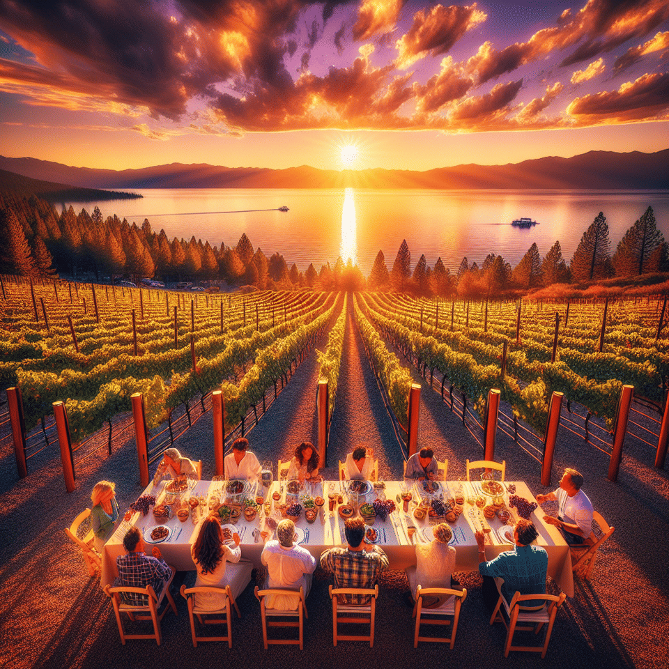The Tastes of Tahoe: Pairing Local Wines with Scenic Views at Lake Tahoe's Top Vineyards
