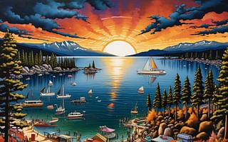 Are there any unique events or festivals that take place in Lake Tahoe?