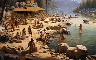 How heavily did Native Americans rely on Lake Tahoe's resources before European settlement?