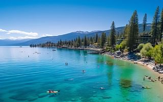 What are some popular water activities to enjoy in Lake Tahoe?