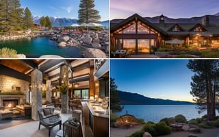 What are some top-rated hotels or motels near Lake Tahoe?