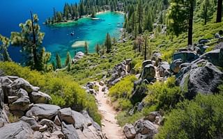 What are the best places to go hiking in Lake Tahoe with stunning views?