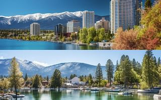 What are the differences between living in Reno and Lake Tahoe?