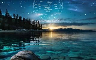 What is the average summer nighttime temperature in Lake Tahoe?