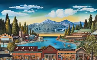 Where are the best places to shop in Lake Tahoe, California?